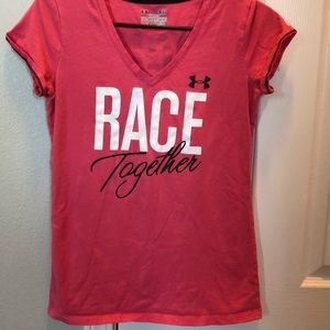 Under Armour Size Small Breast Cancer Tshirt